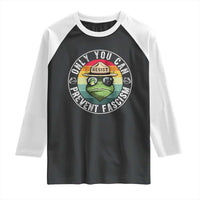 Only You Can Prevent Fascism Frog Resist Protest Raglan Shirt Free Portland Oregon Freedom Retro - Wonder Print Shop