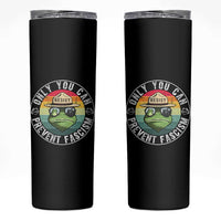Only You Can Prevent Fascism Frog Resist Protest Skinny Tumbler Free Portland Oregon Freedom Retro - Wonder Print Shop
