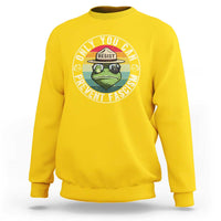 Only You Can Prevent Fascism Frog Resist Protest Sweatshirt Free Portland Oregon Freedom Retro - Wonder Print Shop