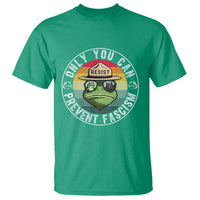 Only You Can Prevent Fascism Frog Resist Protest T Shirt Free Portland Oregon Freedom Retro - Wonder Print Shop