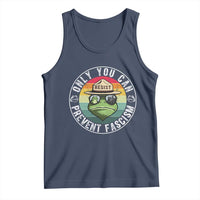 Only You Can Prevent Fascism Frog Resist Protest Tank Top Free Portland Oregon Freedom Retro - Wonder Print Shop