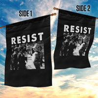 Portland Resist Frog Garden Flag Oregon Iconic Frogs Photo Protest Moment - Wonder Print Shop