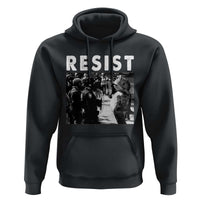 Portland Resist Frog Hoodie Oregon Iconic Frogs Photo Protest Moment - Wonder Print Shop
