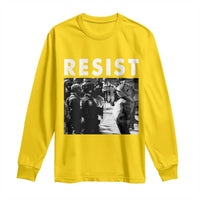 Portland Resist Frog Long Sleeve Shirt Oregon Iconic Frogs Photo Protest Moment - Wonder Print Shop