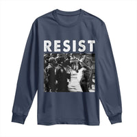 Portland Resist Frog Long Sleeve Shirt Oregon Iconic Frogs Photo Protest Moment - Wonder Print Shop