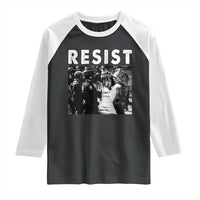 Portland Resist Frog Raglan Shirt Oregon Iconic Frogs Photo Protest Moment - Wonder Print Shop