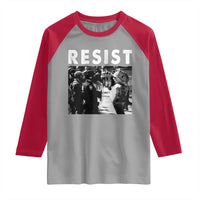 Portland Resist Frog Raglan Shirt Oregon Iconic Frogs Photo Protest Moment - Wonder Print Shop