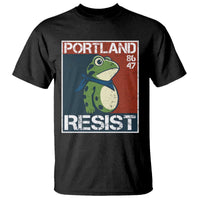 Portland Resist Retro Frog 8647 T Shirt Political Satire Protest Poster Graphic - Wonder Print Shop