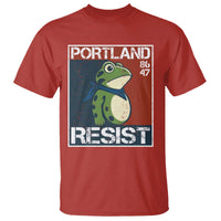 Portland Resist Retro Frog 8647 T Shirt Political Satire Protest Poster Graphic - Wonder Print Shop