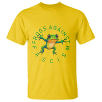 Frogs Against Fascism T Shirt Portland Frog Protest Together Strong - Wonder Print Shop