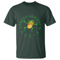 Frogs Against Fascism T Shirt Portland Frog Protest Together Strong - Wonder Print Shop