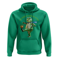 No Kings Since 1776 Frog Hoodie Funny Inflatable Frog Meme Protest Portland - Wonder Print Shop