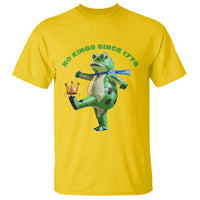 No Kings Since 1776 Frog T Shirt Funny Inflatable Frog Meme Protest Portland - Wonder Print Shop