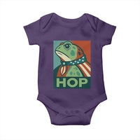 Hop Patriotic Frog Baby Onesie Resist Protest Poster Graphic - Wonder Print Shop