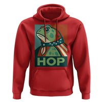 Hop Patriotic Frog Hoodie Resist Protest Poster Graphic - Wonder Print Shop