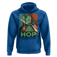 Hop Patriotic Frog Hoodie Resist Protest Poster Graphic - Wonder Print Shop