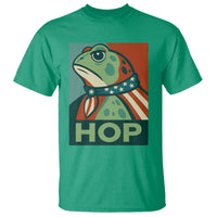 Hop Patriotic Frog T Shirt Resist Protest Poster Graphic - Wonder Print Shop