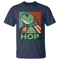 Hop Patriotic Frog T Shirt Resist Protest Poster Graphic - Wonder Print Shop