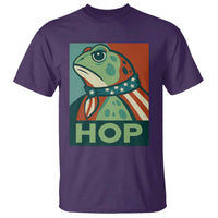 Hop Patriotic Frog T Shirt Resist Protest Poster Graphic - Wonder Print Shop