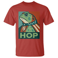Hop Patriotic Frog T Shirt Resist Protest Poster Graphic - Wonder Print Shop