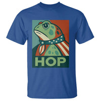 Hop Patriotic Frog T Shirt Resist Protest Poster Graphic - Wonder Print Shop