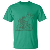 Cycling Protest Frog T Shirt Resist Free Portland Retro Graphic - Wonder Print Shop