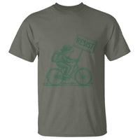 Cycling Protest Frog T Shirt Resist Free Portland Retro Graphic - Wonder Print Shop