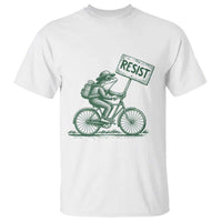 Cycling Protest Frog T Shirt Resist Free Portland Retro Graphic - Wonder Print Shop