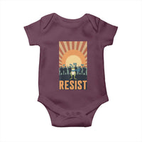Frog Resist Baby Onesie Bold Protest Free Portland - Wonder Print Shop