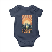 Frog Resist Baby Onesie Bold Protest Free Portland - Wonder Print Shop