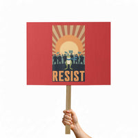 Frog Resist Protest Sign Bold Protest Free Portland - Wonder Print Shop