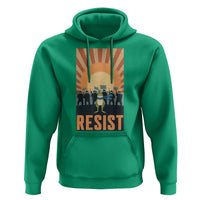 Frog Resist Hoodie Bold Protest Free Portland - Wonder Print Shop