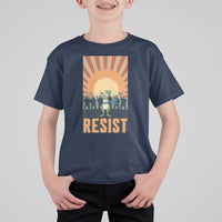 Frog Resist T Shirt For Kid Bold Protest Free Portland - Wonder Print Shop