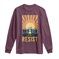 Frog Resist Long Sleeve Shirt Bold Protest Free Portland - Wonder Print Shop
