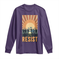 Frog Resist Long Sleeve Shirt Bold Protest Free Portland - Wonder Print Shop