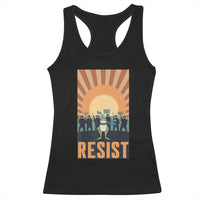 Frog Resist Racerback Tank Top Bold Protest Free Portland - Wonder Print Shop