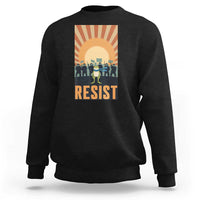 Frog Resist Sweatshirt Bold Protest Free Portland - Wonder Print Shop