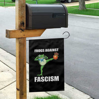 Frogs Against Fascism Garden Flag No Fascist No Kings Funny Portland Frog Protest - Wonder Print Shop