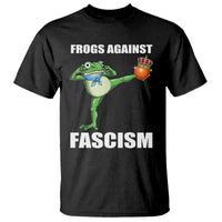 Frogs Against Fascism T Shirt No Fascist No Kings Funny Portland Frog Protest - Wonder Print Shop