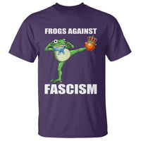 Frogs Against Fascism T Shirt No Fascist No Kings Funny Portland Frog Protest - Wonder Print Shop