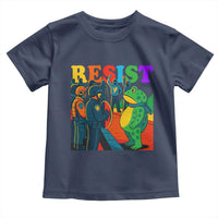 Rainbow Street Protest Frog Toddler T Shirt Resist LGBTQ+ Solidarity - Wonder Print Shop