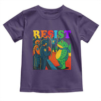 Rainbow Street Protest Frog Toddler T Shirt Resist LGBTQ+ Solidarity - Wonder Print Shop