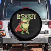 Resist Super Frog Spare Tire Cover Free Portland Political Satire Retro Graphic - Wonder Print Shop