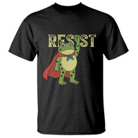 Resist Super Frog T Shirt Free Portland Political Satire Retro Graphic - Wonder Print Shop