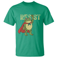 Resist Super Frog T Shirt Free Portland Political Satire Retro Graphic - Wonder Print Shop