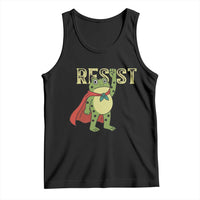 Resist Super Frog Tank Top Free Portland Political Satire Retro Graphic - Wonder Print Shop