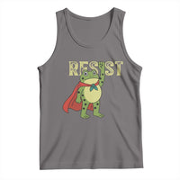 Resist Super Frog Tank Top Free Portland Political Satire Retro Graphic - Wonder Print Shop