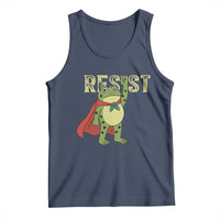 Resist Super Frog Tank Top Free Portland Political Satire Retro Graphic - Wonder Print Shop