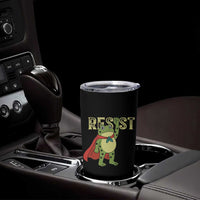 Resist Super Frog Tumbler Cup Free Portland Political Satire Retro Graphic - Wonder Print Shop