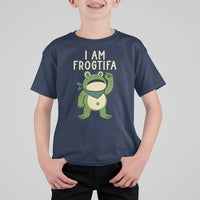 I Am Frogtifa T Shirt For Kid Frog Resist Antifascist with Raised Fist Bandana - Wonder Print Shop